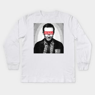 Mr Robot Edward Kids Long Sleeve T-Shirt